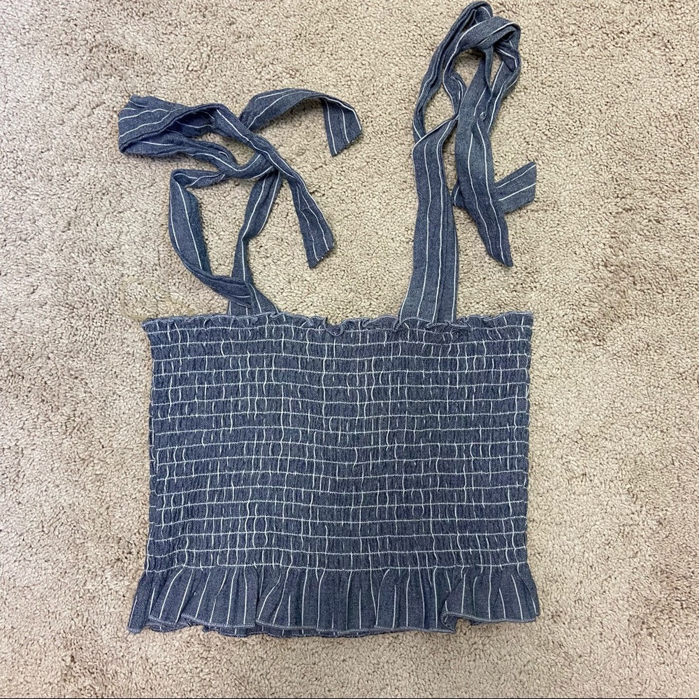 PacSun Adjustable Ruched Summer Top - Picture 2 of 2